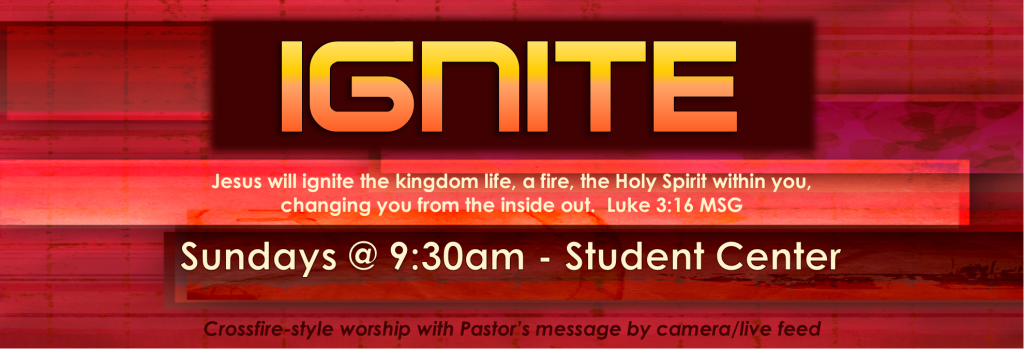 Ignite Worship Banner